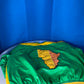 Steve and Barrys Africa Varsity Jacket Size XL Green Yellow Rare Vintage Clean