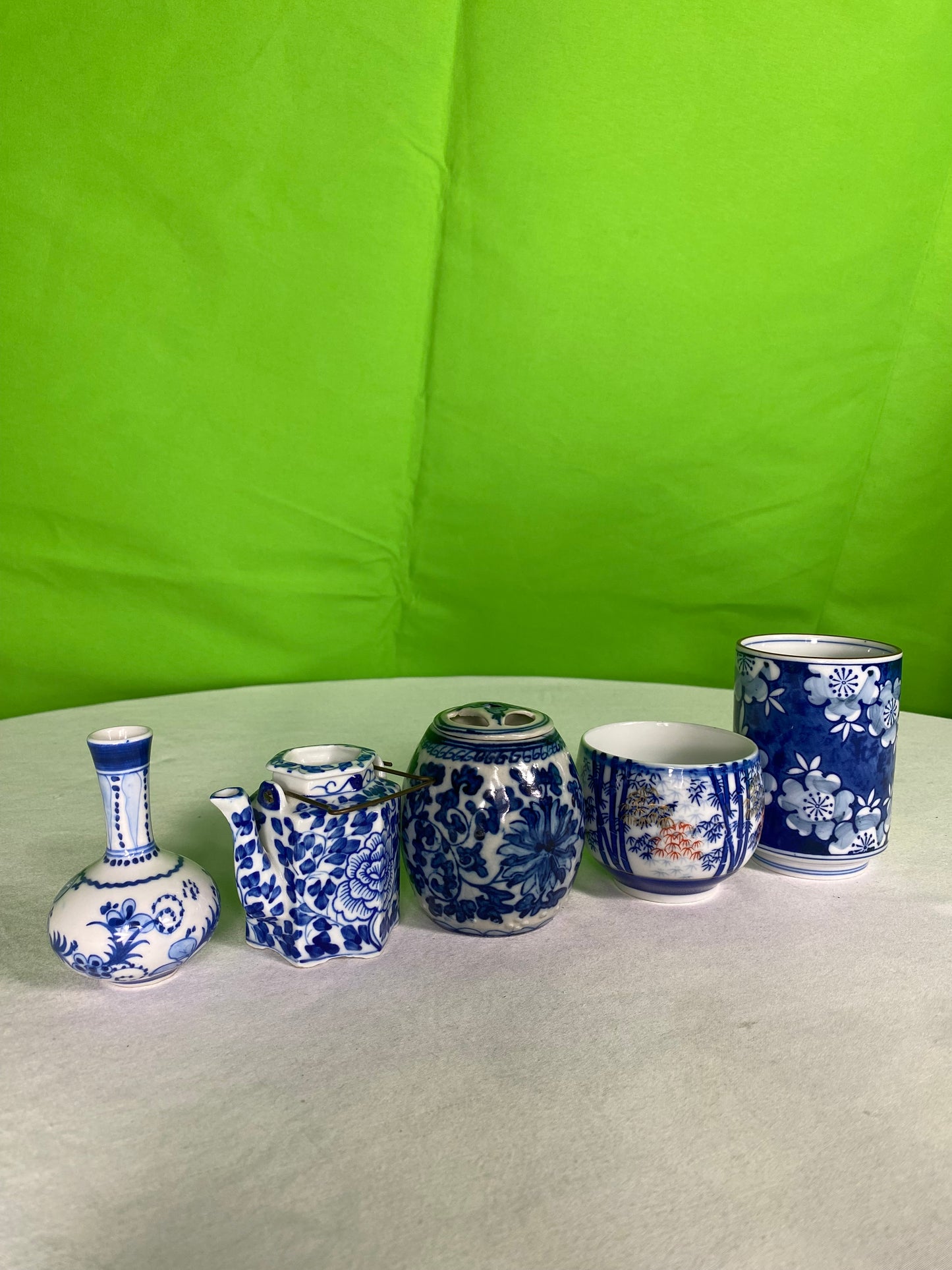 Blue and White Chinese Porcelain Lot