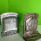 Bronze Bookends by Dantes & Beatrice Pompeian