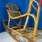 Rattan Rocking Horse By E.V.A. Nissen & Co. Denmark