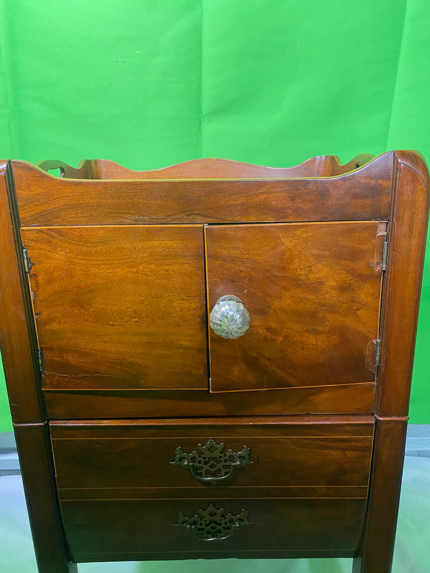 18th C. Georgian Bedside Table