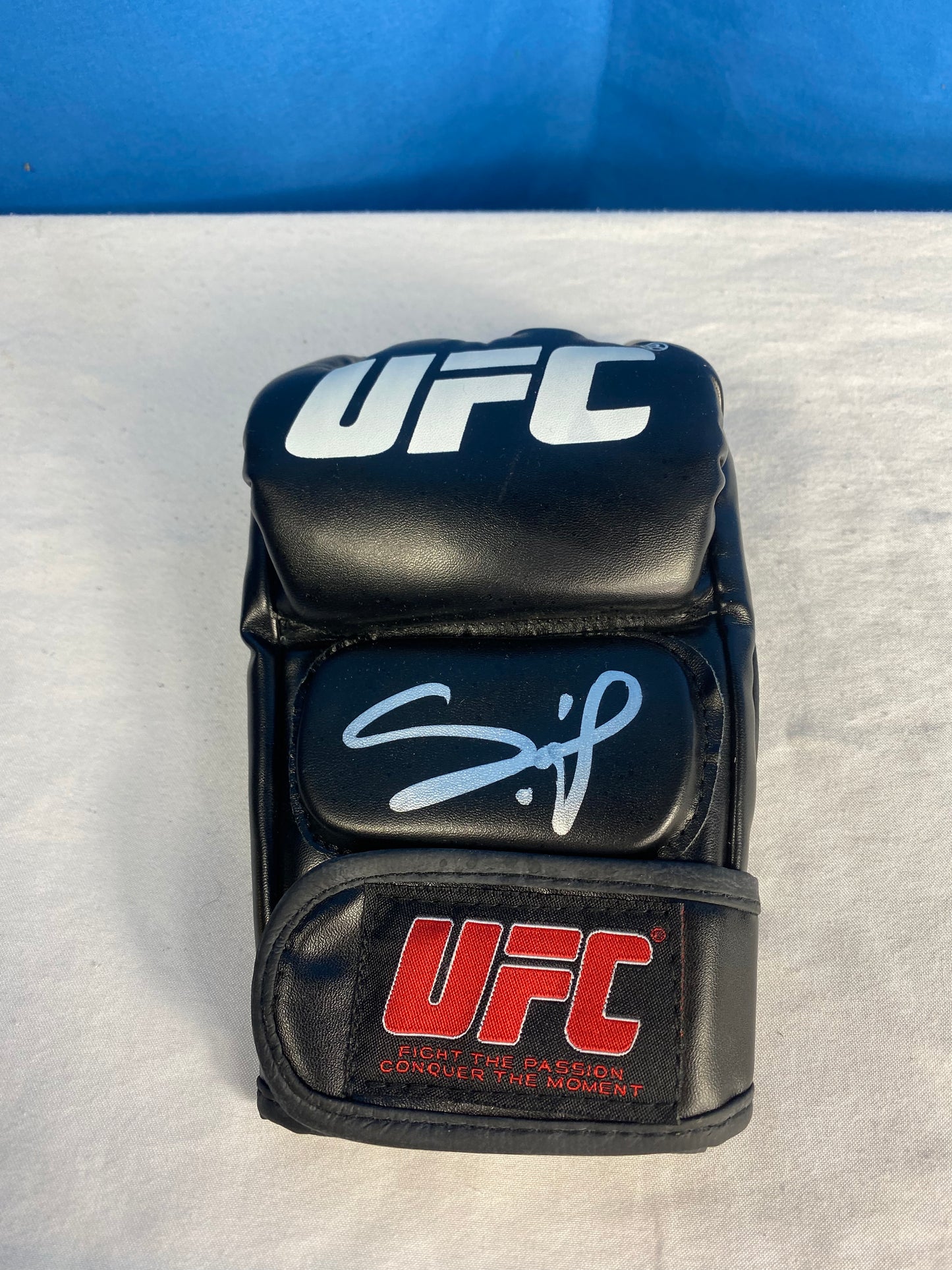 Francis Ngannou Signed UFC Glove Autographed BAS COA