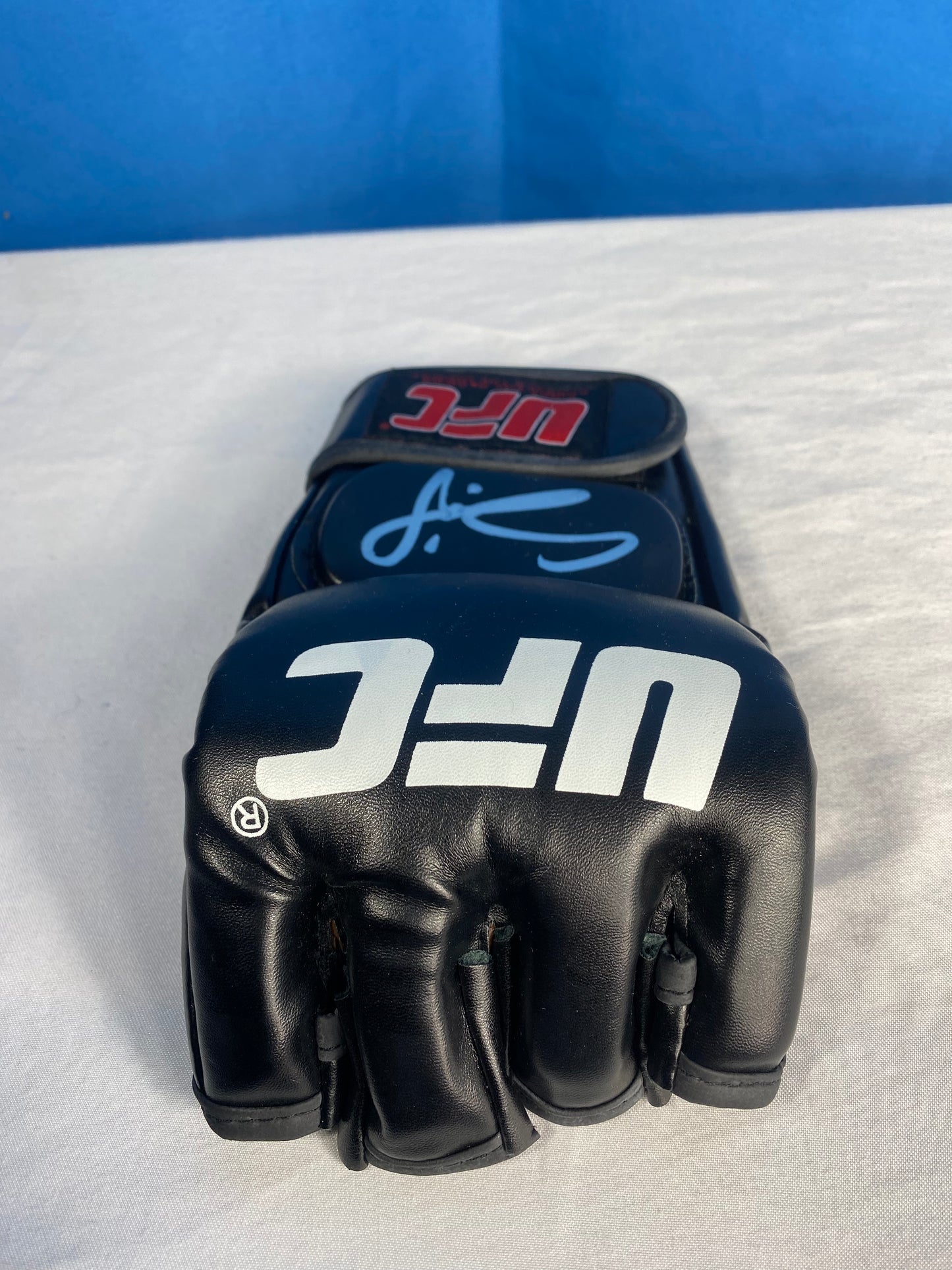 Francis Ngannou Signed UFC Glove Autographed BAS COA