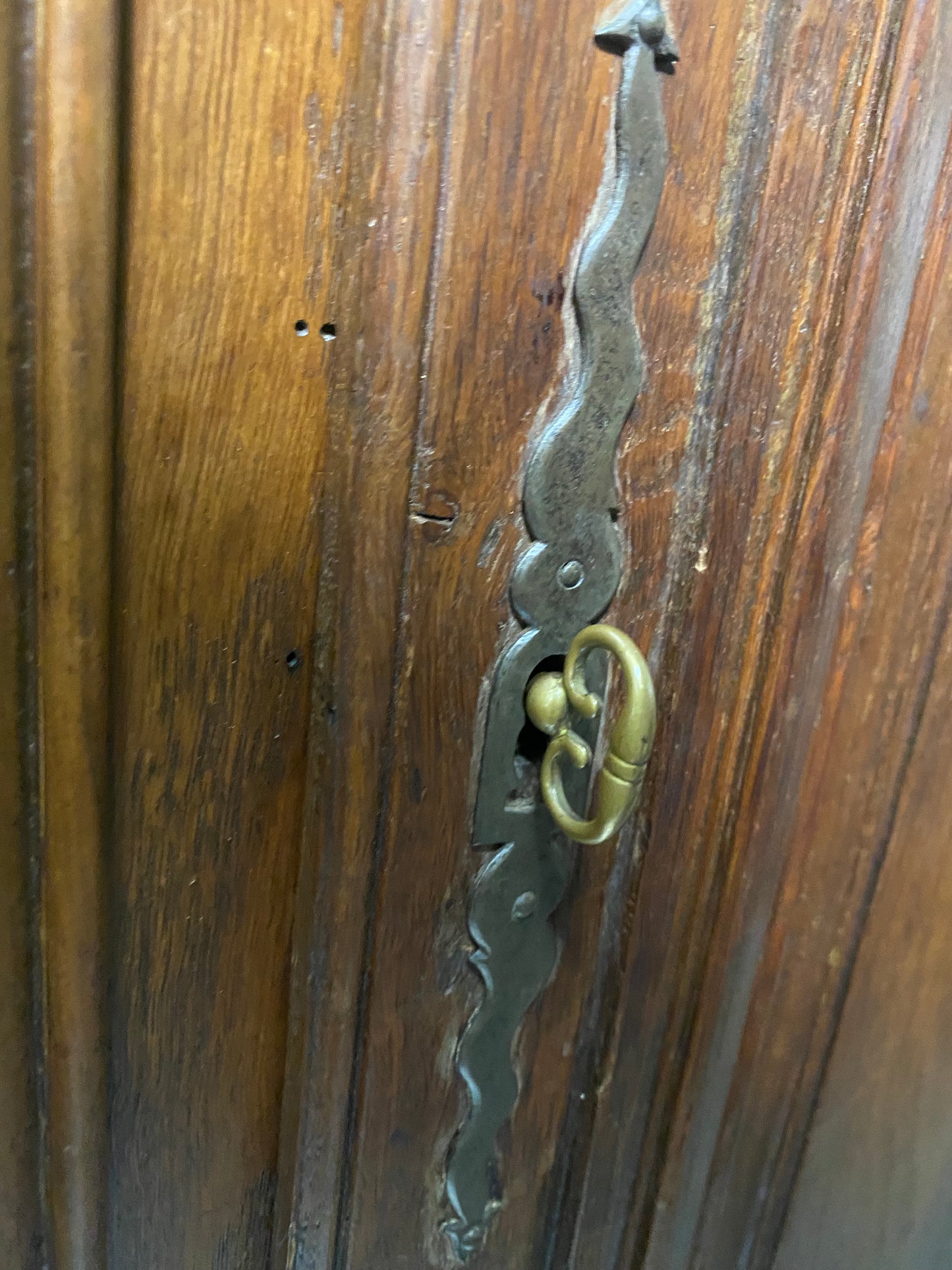 19th Century French Oak Kitchen Pantry Cabinet