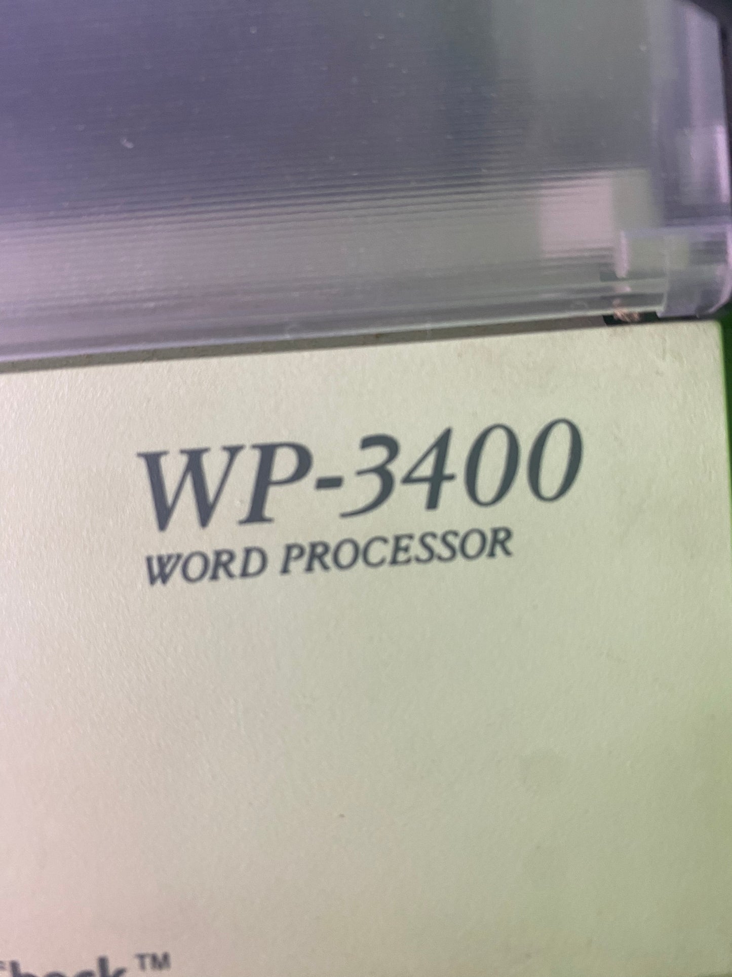 Vintage Brother Word Processor WP-3400 and CT-1050 Computer