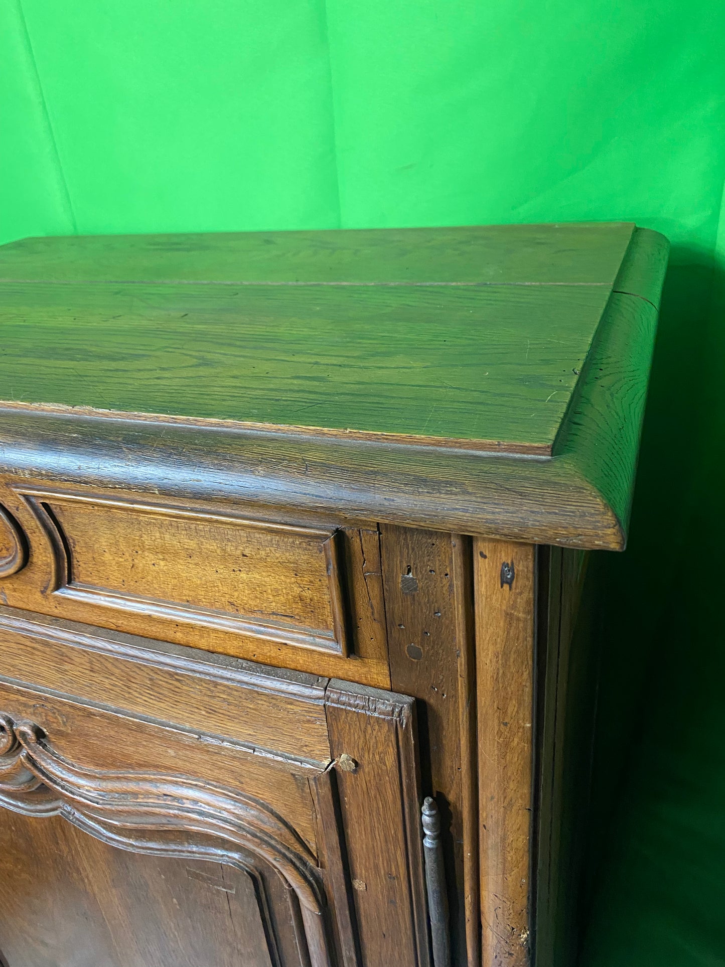 19th Century French Oak Kitchen Pantry Cabinet