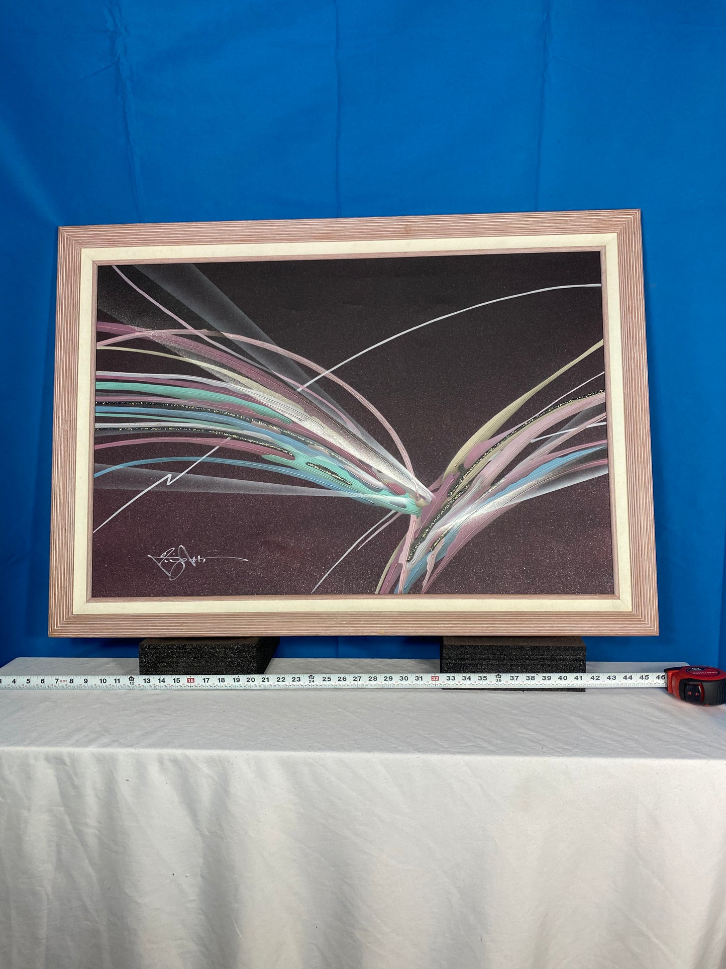 Kingston Signed Futurism Abstract