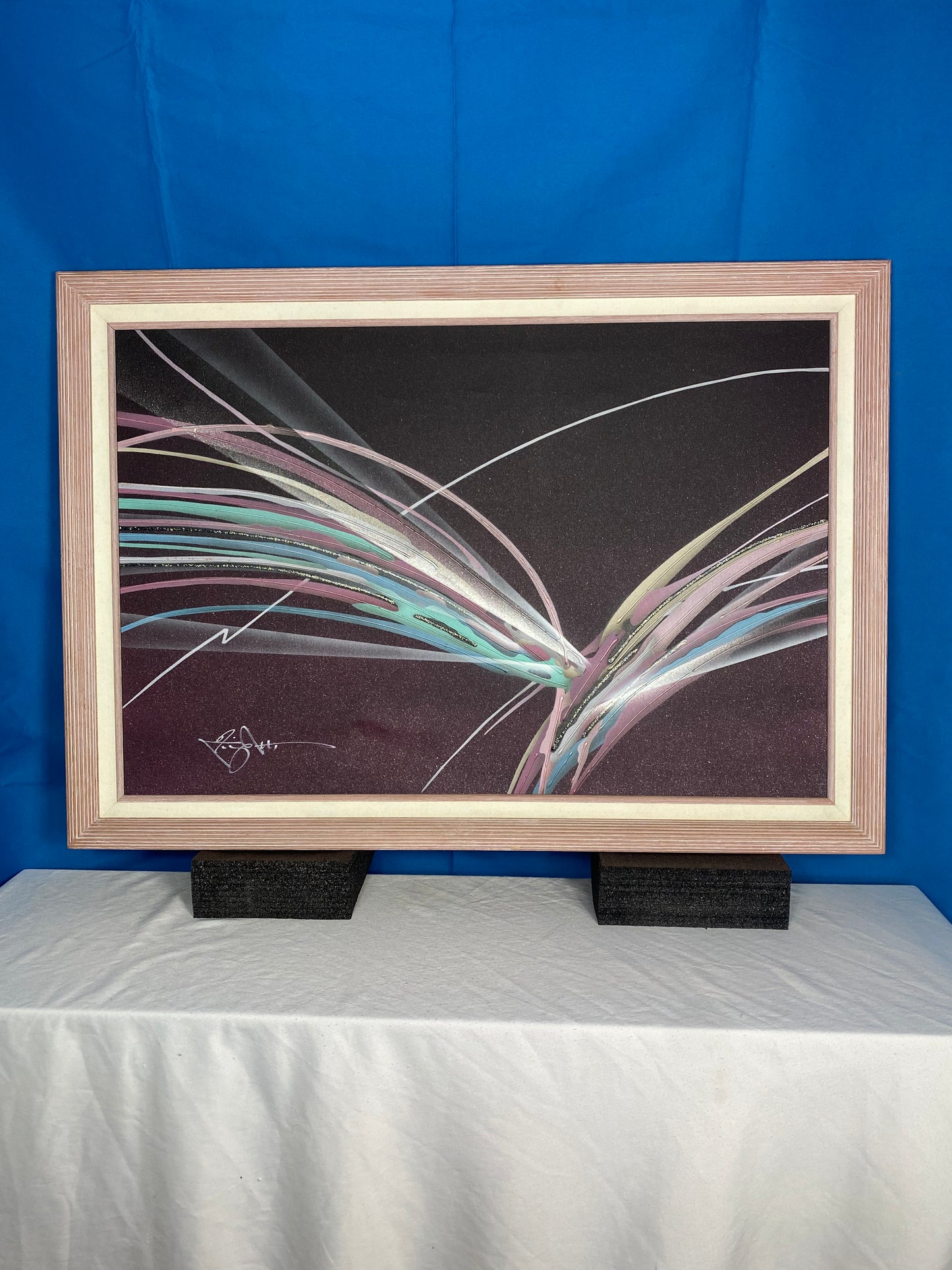 Kingston Signed Futurism Abstract