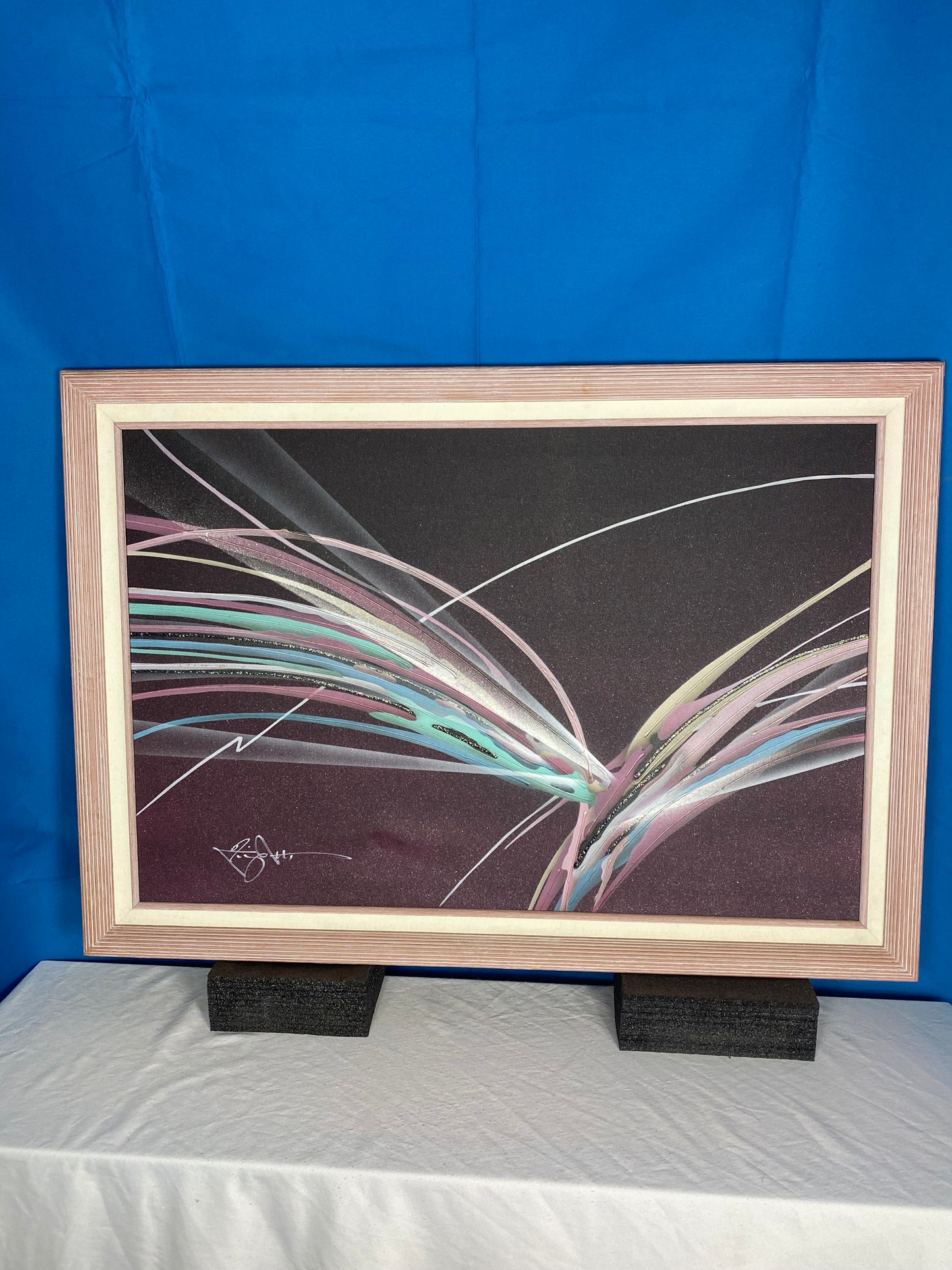 Kingston Signed Futurism Abstract