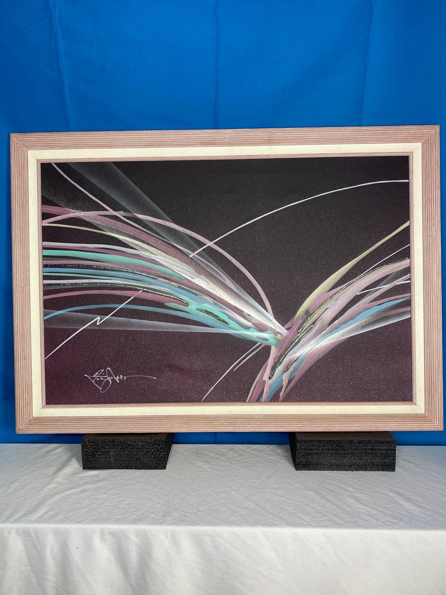 Kingston Signed Futurism Abstract